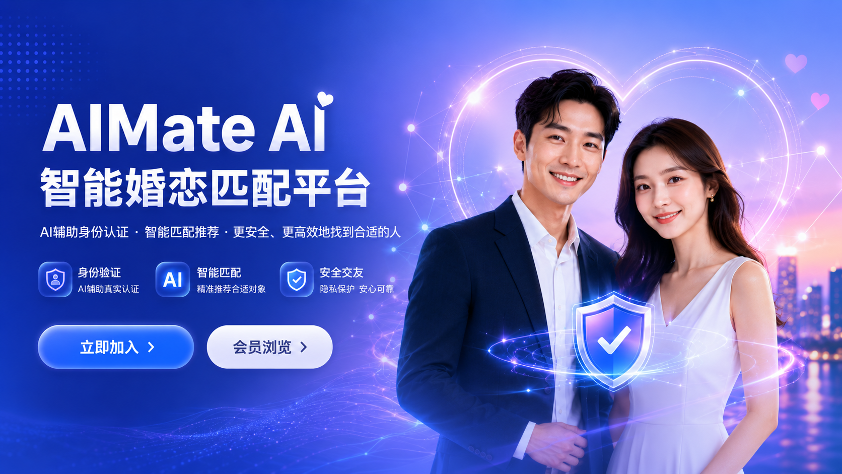 AIMate AI 智能婚恋匹配平台